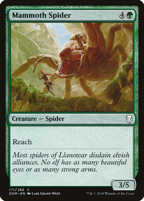 Mammoth Spider (DOM) (Foil) (#171)