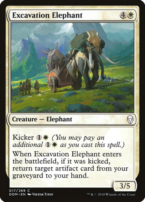 Excavation Elephant (DOM) (#17)