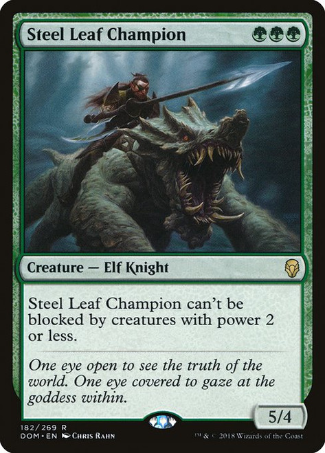 Steel Leaf Champion (DOM) (Foil) (#182)