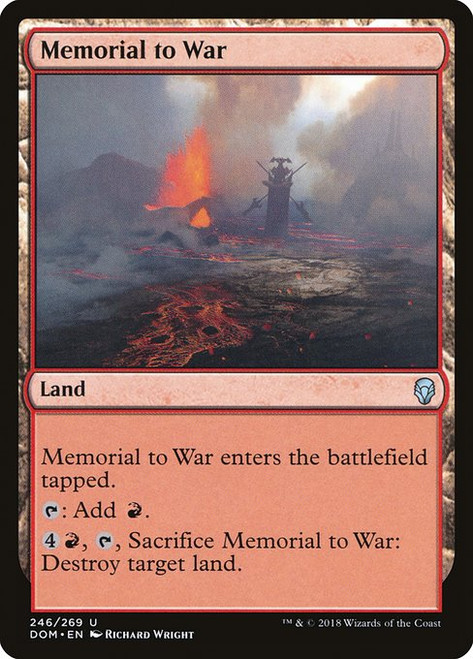 Memorial to War (DOM) (Foil) (#246)