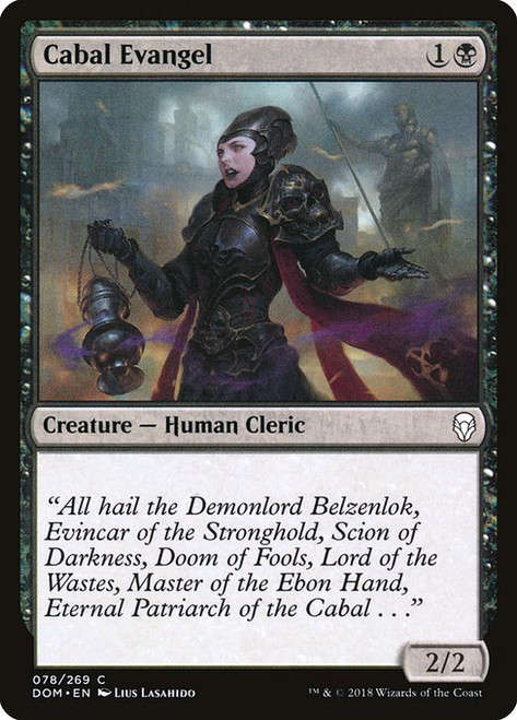 Cabal Evangel (DOM) (Foil) (#78)