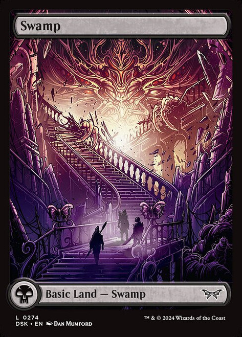 Swamp (DSK) (Foil) (Full Art) (#274) Swamp (DSK) (Foil) (Full Art) (#274)