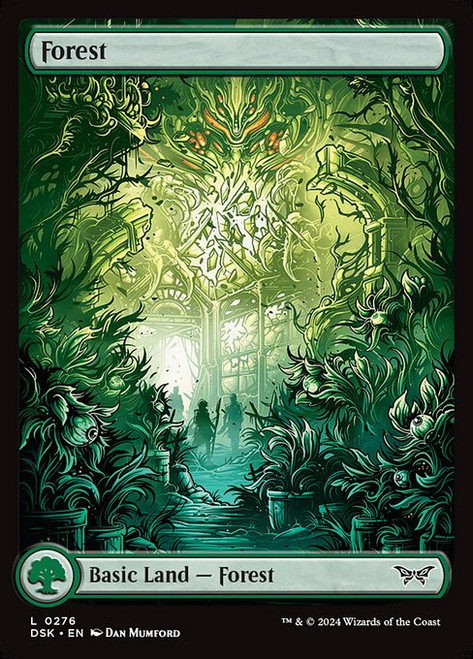 Forest (DSK) (Foil) (Full Art) (#276) - Magic Palace TCG Store