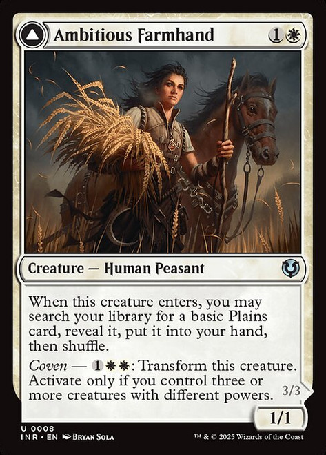 Ambitious Farmhand // Seasoned Cathar (INR) (Foil) (#8)