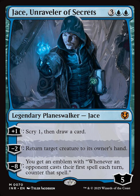 Jace, Unraveler of Secrets (INR) (Foil) (#70)