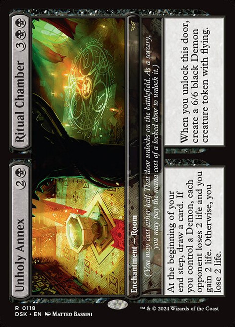 Unholy Annex // Ritual Chamber (DSK) (Foil) (#118)