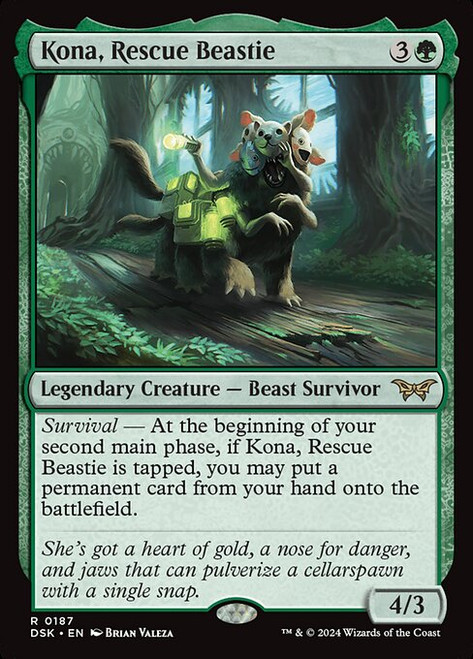 Kona, Rescue Beastie (DSK) (Foil) (#187)