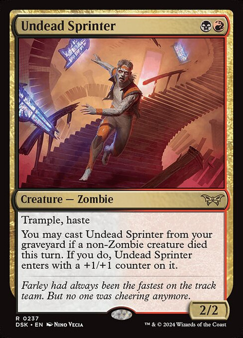 Undead Sprinter (DSK) (Foil) (#237)