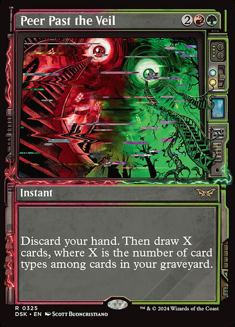 Peer Past the Veil (DSK) (Foil) (Showcase) (#325)