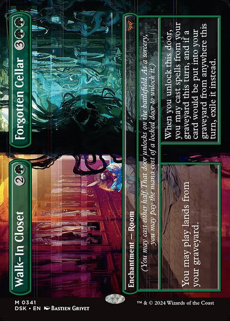Walk-In Closet // Forgotten Cellar (DSK) (Foil) (Borderless) (#341)