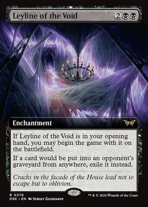 Leyline of the Void (DSK) (Foil) (Extended Art) (#376)
