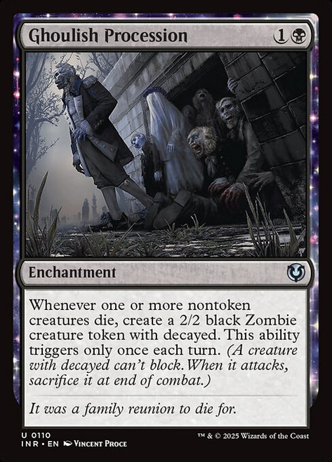 Ghoulish Procession (INR) (Foil) (#110)