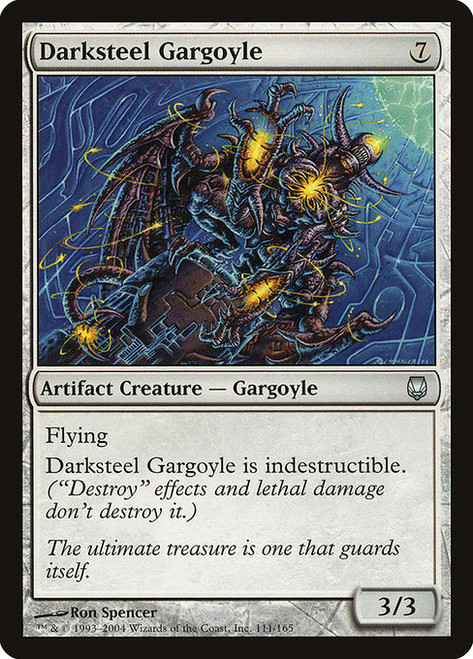 Darksteel Gargoyle (DST) (Foil) (#111)
