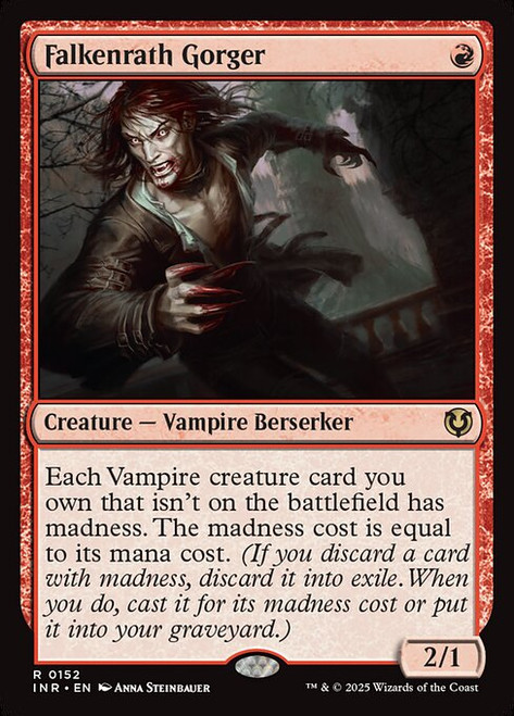 Falkenrath Gorger (INR) (Foil) (#152)