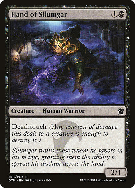Hand of Silumgar (DTK) (Foil) (#105)