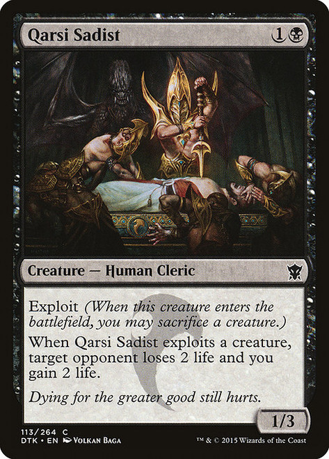 Qarsi Sadist (DTK) (Foil) (#113)