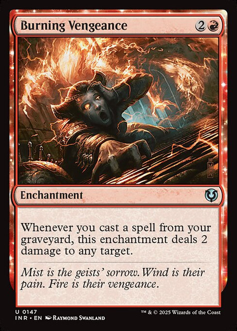 Burning Vengeance (INR) (Foil) (#147)