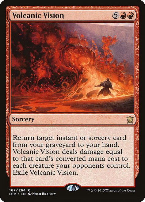 Volcanic Vision (DTK) (Foil) (#167)