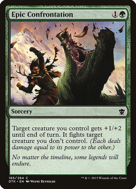 Epic Confrontation (DTK) (Foil) (#185)