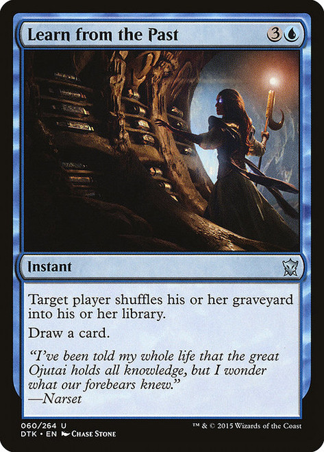 Learn from the Past (DTK) (Foil) (#60)