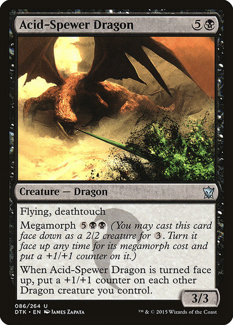 Acid-Spewer Dragon (DTK) (#86)