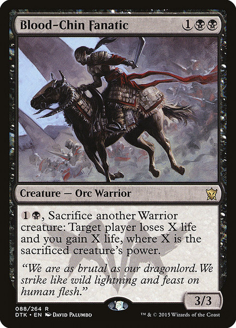 Blood-Chin Fanatic (DTK) (Foil) (#88)