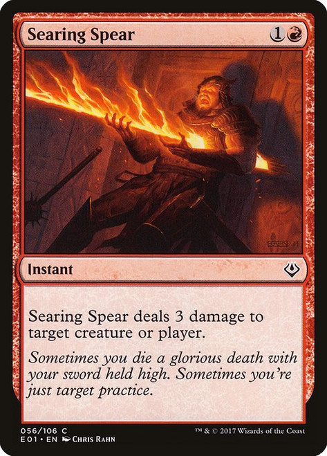Searing Spear (E01) (#56)