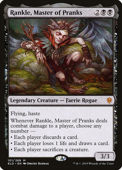 Rankle, Master of Pranks (ELD) (Foil) (#101)
