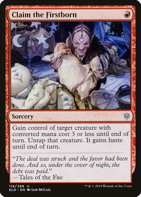 Claim the Firstborn (ELD) (Foil) (#118)