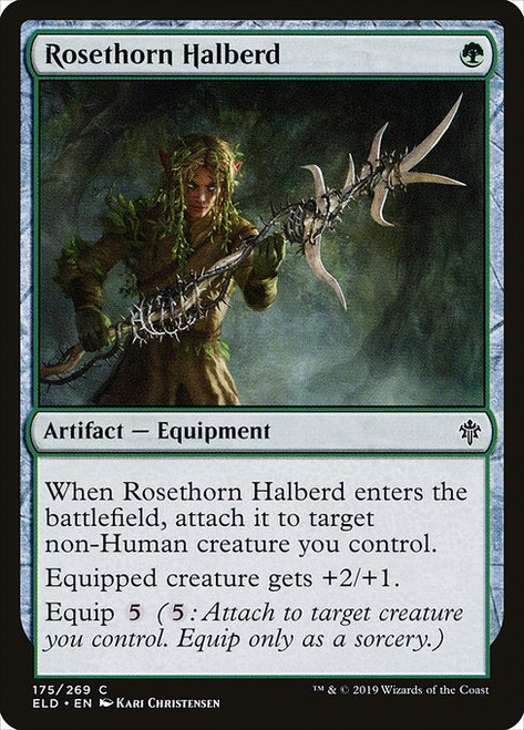 Rosethorn Halberd (ELD) (Foil) (#175)