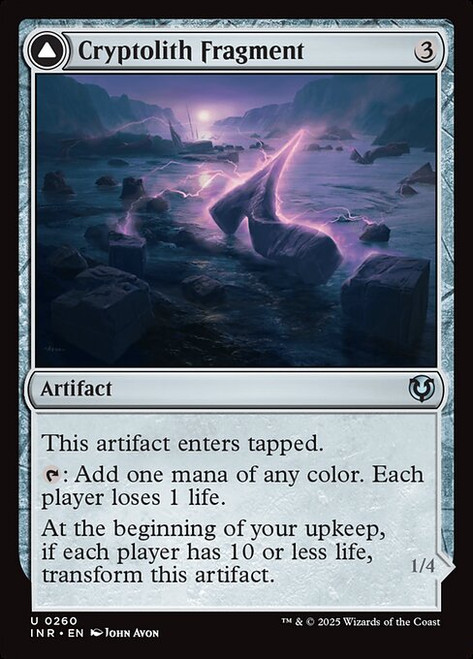 Cryptolith Fragment // Aurora of Emrakul (INR) (Foil) (#260)