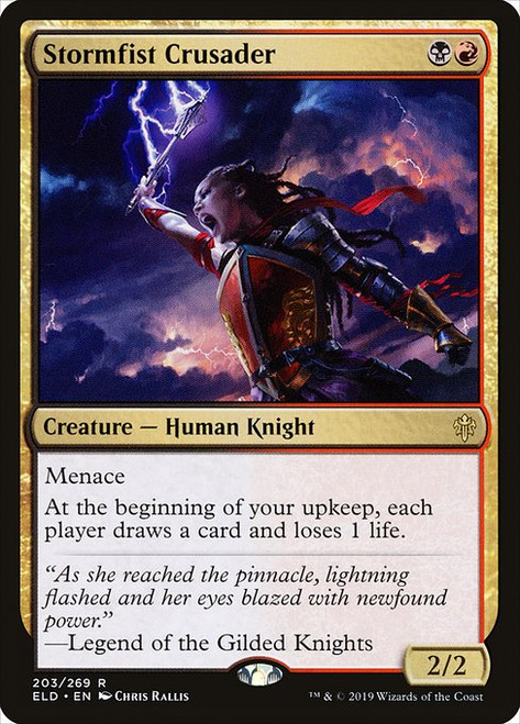 Stormfist Crusader (ELD) (#203)