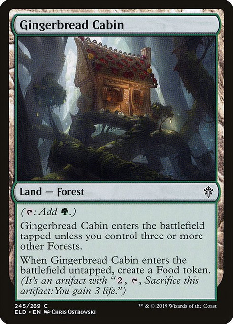Gingerbread Cabin (ELD) (Foil) (#245)