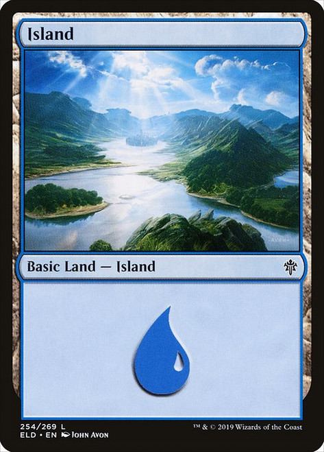 Island (ELD) (Foil) (#254)