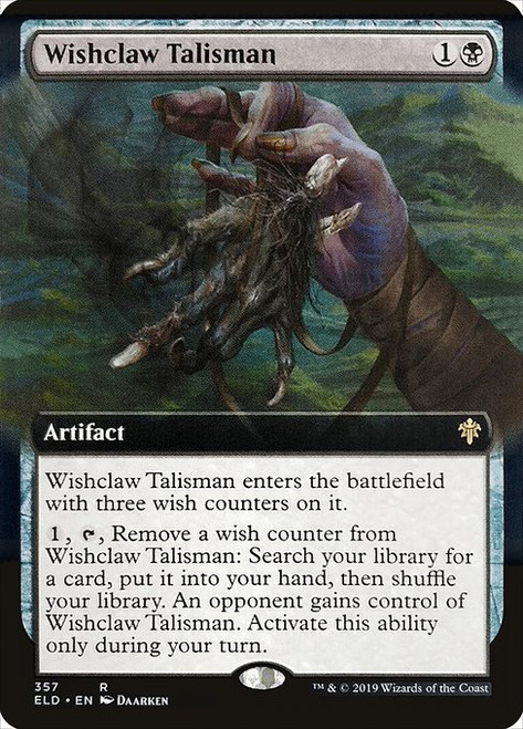 Wishclaw Talisman (ELD) (Extended Art) (#357)