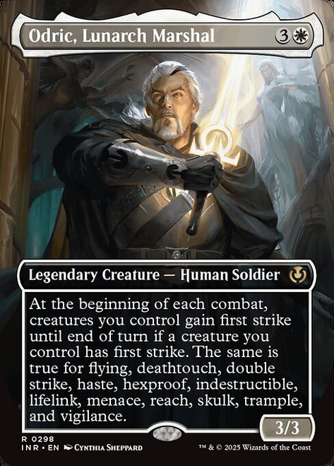 Odric, Lunarch Marshal (INR) (Borderless) (#298)