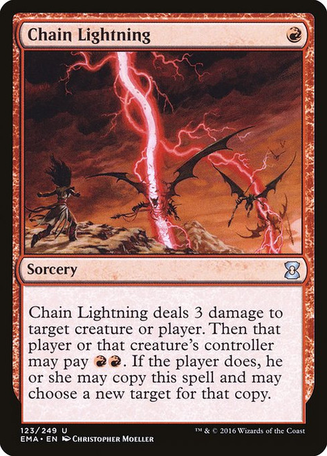 Chain Lightning (EMA) (Foil) (#123)