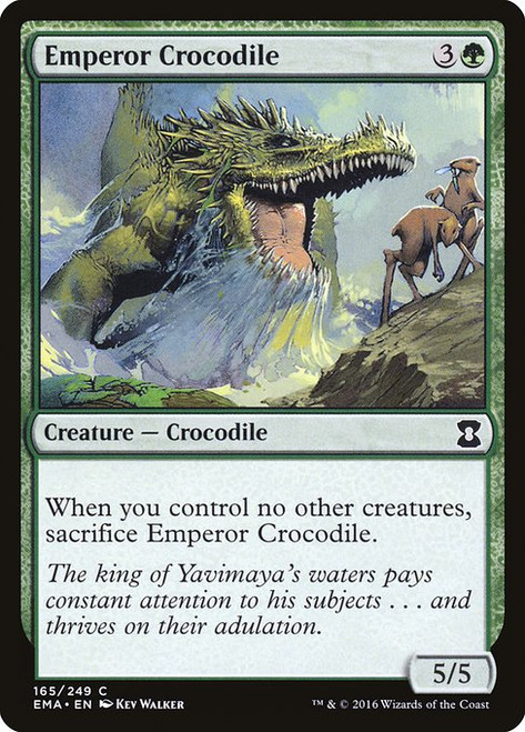Emperor Crocodile (EMA) (Foil) (#165)