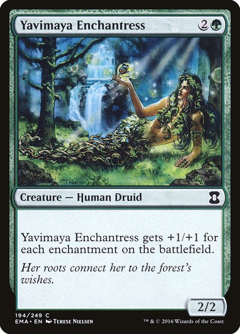 Yavimaya Enchantress (EMA) (Foil) (#194)