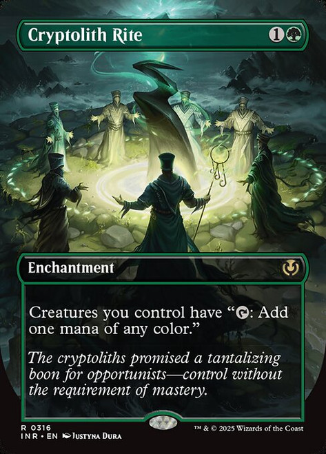 Cryptolith Rite (INR) (Foil) (Borderless) (#316)