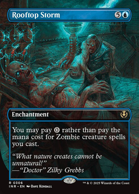 Rooftop Storm (INR) (Borderless) (#306)