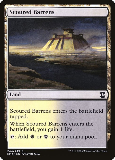 Scoured Barrens (EMA) (Foil) (#244)