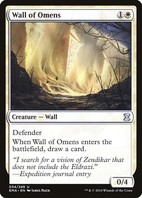 Wall of Omens (EMA) (Foil) (#34)