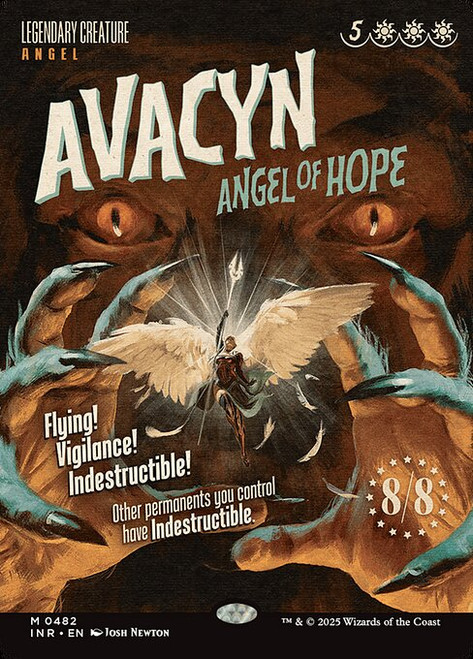 Avacyn, Angel of Hope (INR) (Foil) (Full Art) (#482)