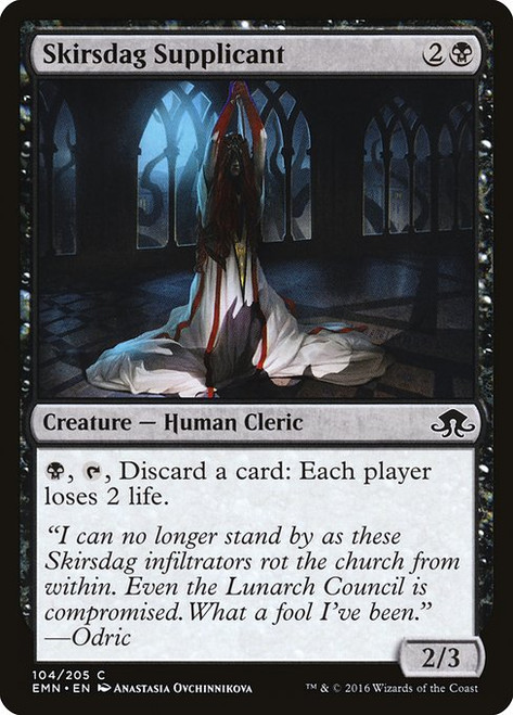 Skirsdag Supplicant (EMN) (Foil) (#104)
