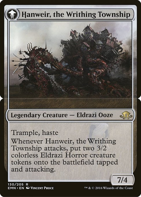 Hanweir, the Writhing Township (EMN) (Foil) (#130b)