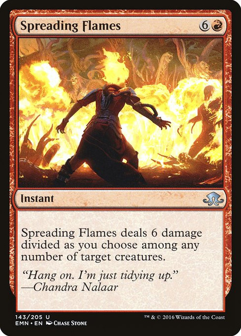 Spreading Flames (EMN) (Foil) (#143)