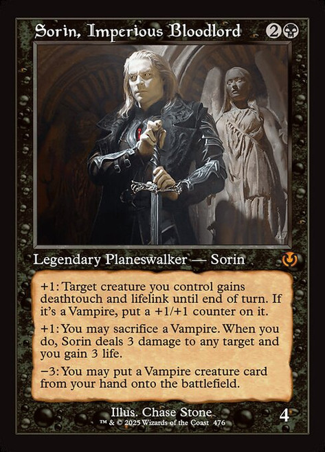 Sorin, Imperious Bloodlord (INR) (Foil) (#476)