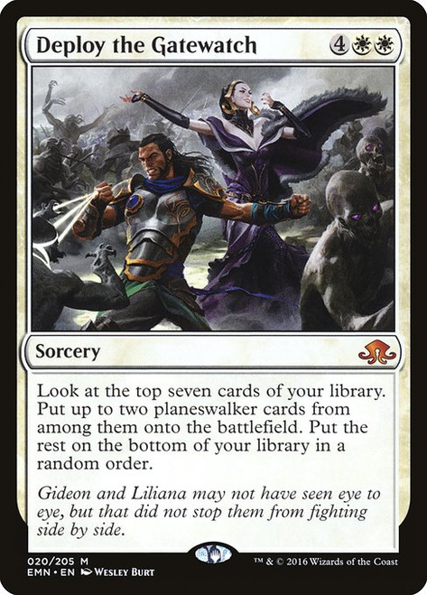 Deploy the Gatewatch (EMN) (Foil) (#20)