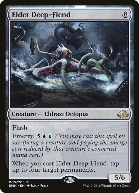 Elder Deep-Fiend (EMN) (Foil) (#5)